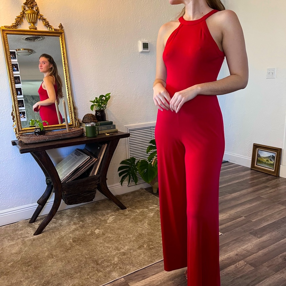 Red Ralph Lauren Romper